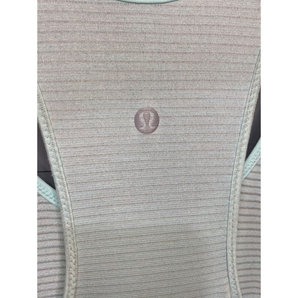 Lululemon Womens Light Blue Muscle Tank Unisize (PTP: 14.5", Length: 26.5) - Picture 4 of 9